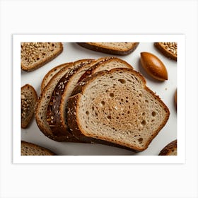 Bread With Nuts And Seeds Art Print