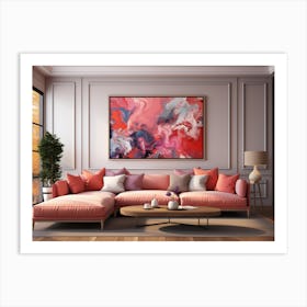 Abstract Painting 4 Art Print