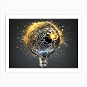 3d Background (31) Art Print