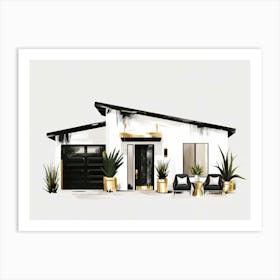 Modern Home Art Print