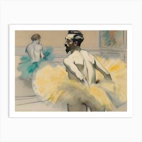 The Ballet Dancer Art Print