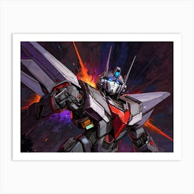 Transformers 4 Art Print