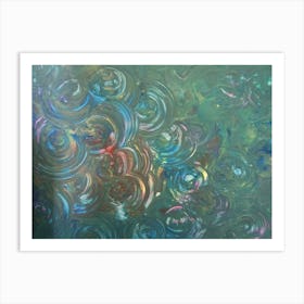 Abstract Swirls Art Print