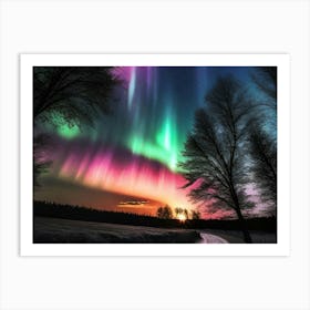 Aurora Borealis 162 Art Print