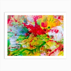 Abstract Painting, Abstract Painting, Abstract Painting 4 Art Print