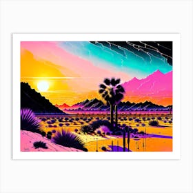 Oasis 1 Art Print