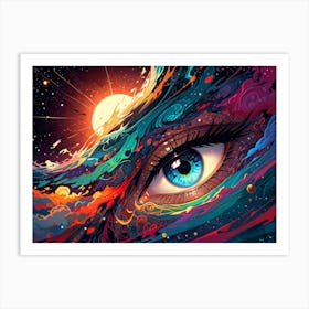 Eye Of The Universe 1 Art Print