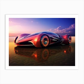 Futuristic Car Art Print