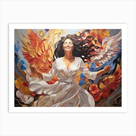 Angel Wings Art Print