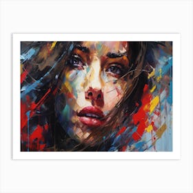 Portrait Of A Woman 12 Art Print