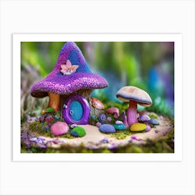 Luminescent Lagoon Art Print