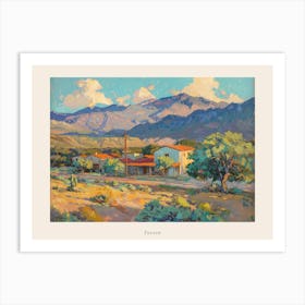 Western Landscapes Tucson Arizona 3 Poster Art Print