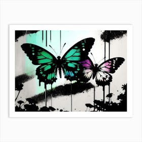 Butterfly Painting 81 Art Print