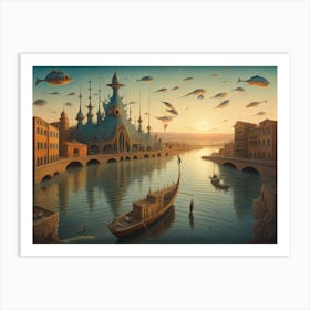 City Of Fish Art Print