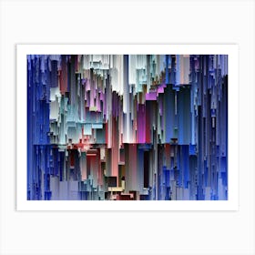 1000003536 Glitch2 Art Print