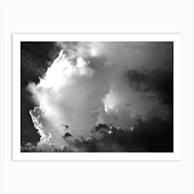 Clouds 2 Art Print