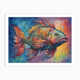 Fish Abstract Art Print