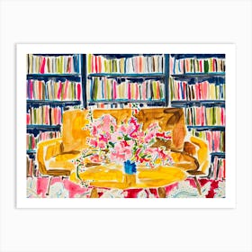 Library Of Books Art Print