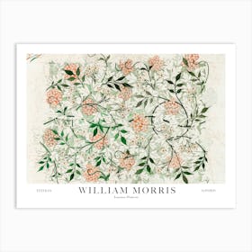 William Morris Prints Jasmine Pattern Landscape Botanical Vintage Art Print