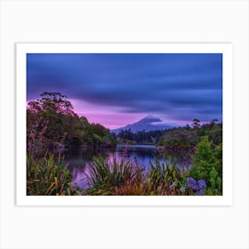 Mount Taranaki Art Print