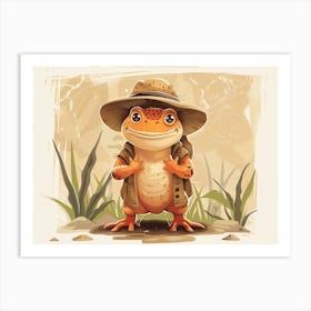 Mr. Frog Art Print