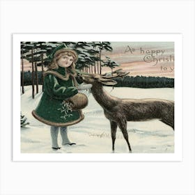 Happy Christmas To You Art Print