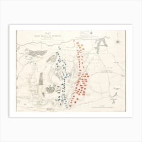 The First And Second Battles Of Newbury And The Siege Of Donnington Castle During The Civil War Art Print