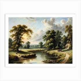 Classic Landscape 1 40x30in 12000x9000px 49 Art Print