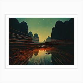 A Tryst Before Dawn Art Print