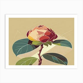 Abstract Flower 8 Art Print