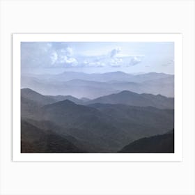 Smoky Mountain Memories - Blue National Park Photography Art Print