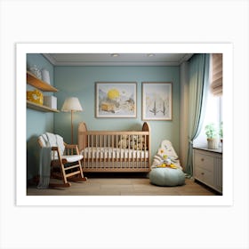 Baby Nursery 1 Art Print