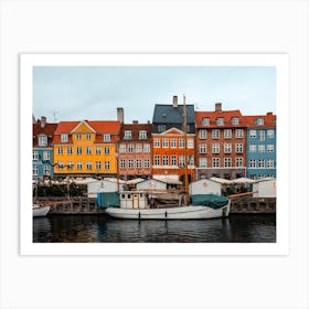 Colorful Houses Of Nyhavn Copenhagen 1 Art Print