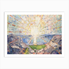 Solenintro; Edvard Munch Art Print