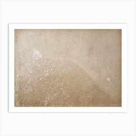 Beige Sand Art Print