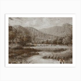 Winter Scene 2 Art Print