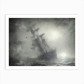 Ghost Ship VI Art Print