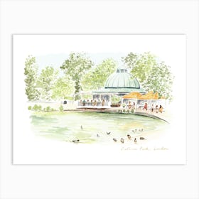 Victoria Park, London Art Print