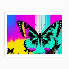 Butterfly Painting 120 Art Print