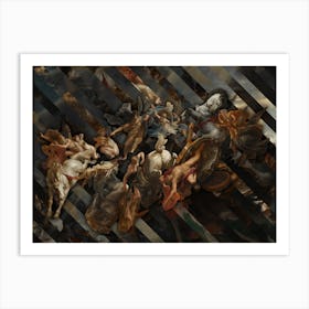 The Fall Of Phaeton by Sir Peter Paul Rubens Reconstructed Art Print