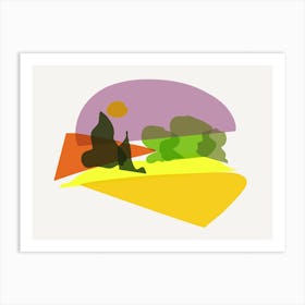 Abstract Landscape Art Print