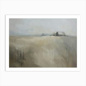 Barn In The Field Art Print