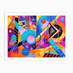 Abstract Painting 187 Art Print