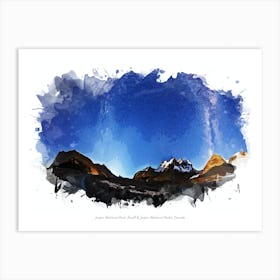 Jasper National Park, Banff & Jasper National Parks, Canada Art Print