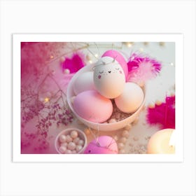 Easter Eggs 222 Art Print