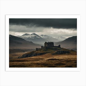 Edinburgh Castle Art Print