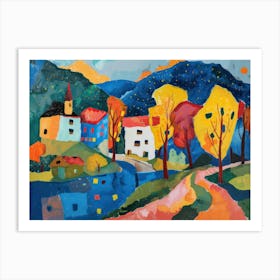 Contemporary Artwork Inspired By Andre Derain 7 Art Print