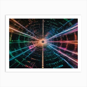 Tunnel Of Light Art Print