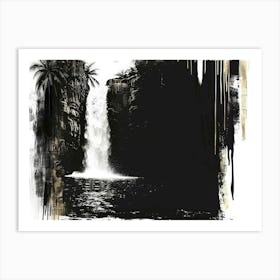 Waterfall 9 Art Print