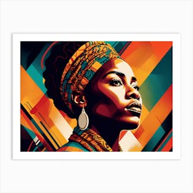 African Woman 2 Art Print